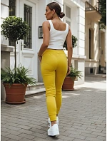 Dámske tepláky FITS žlté UY0534