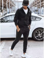 Pánská zateplená tepláková souprava černá Dstreet model 21965559 - FashionStreet