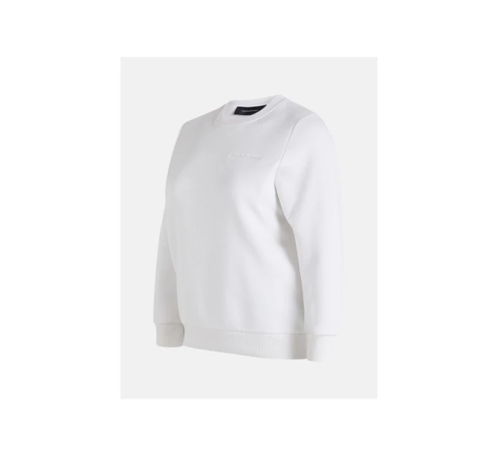 Mikina Peak Performance W Original Small Logo Crew white Mikina Peak Performance W Original Small Logo Crew white