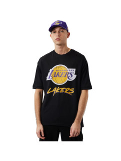 Pánske tričko NBA Los Angeles Lakers Script M Mesh Tee M 60284737 - New Era