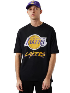 Pánské tričko NBA Los Angeles Lakers Script Mesh Tee M 60284737 - New Era