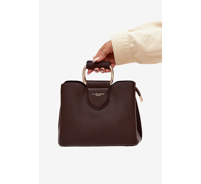 Malá kabelka kufřík z eko kůže model 22111496 - Flora&Co