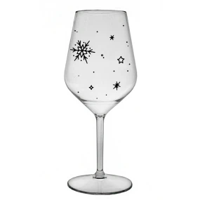 ZIMĚNKA - čirá nerozbitná sklenice na víno 470 ml