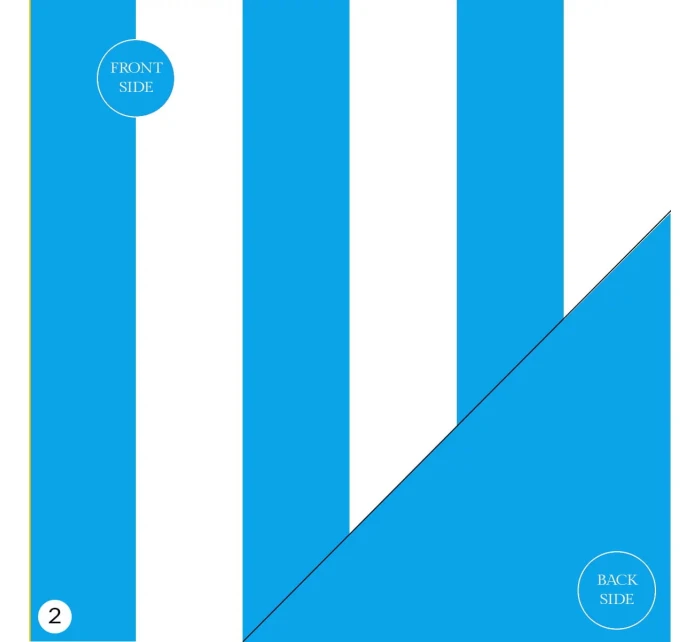 Plážový ručník model 20110483 sv. modrý - Self Plážový ručník model 20110483 sv. modrý - Self