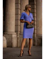 Dámske šaty M779 svetlo fialové - Moe