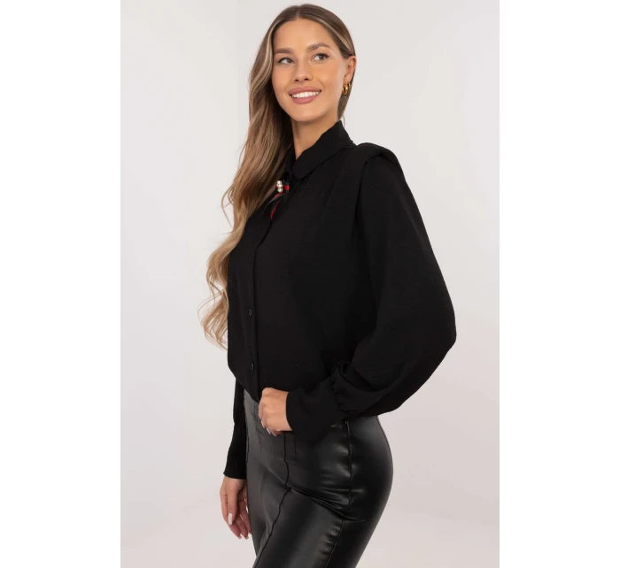 Košeľa s dlhým rukávom model 203733 Taliansko Moda