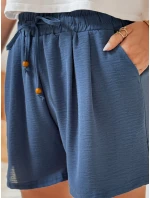 Dámske látkové šortky SUMMER TRIP blue FashionStreet SY0434