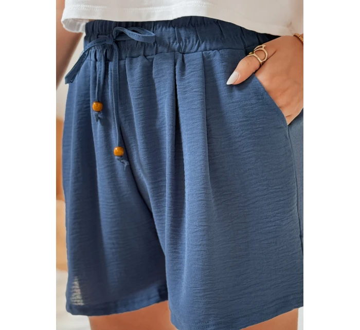 Dámske látkové šortky SUMMER TRIP blue FashionStreet SY0434