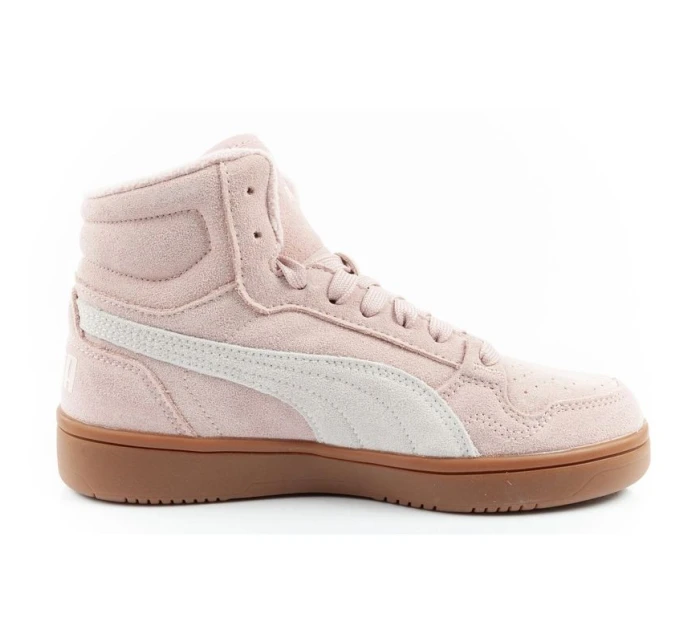 Dámská sportovní obuv model 21857825 Mid powder pink kotníkové boty pro zimní dámské - Puma Dámská sportovní obuv model 21857825 Mid powder pink kotníkové boty pro zimní dámské - Puma
