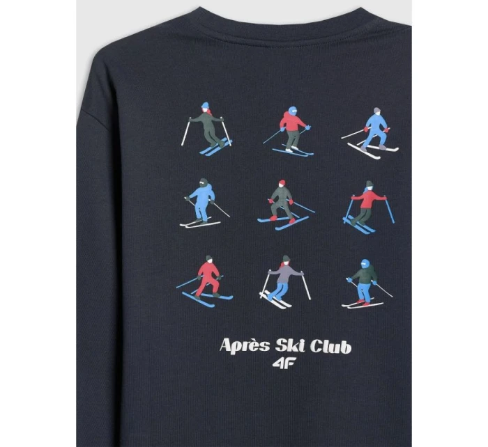 Chlapecké tričko s potiskem a dlouhým rukávem model 21877623 - 4F