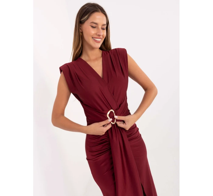 Šaty IT SK 21171.07P bordová Šaty IT SK 21171.07P bordová