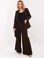 Nohavice IT SP FL9787.85 tmavohnedé