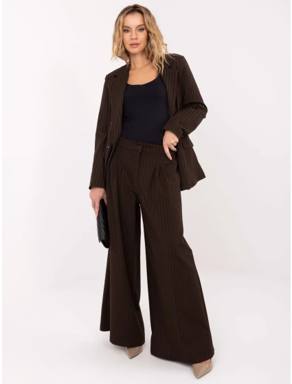 Nohavice IT SP FL9787.85 tmavohnedé