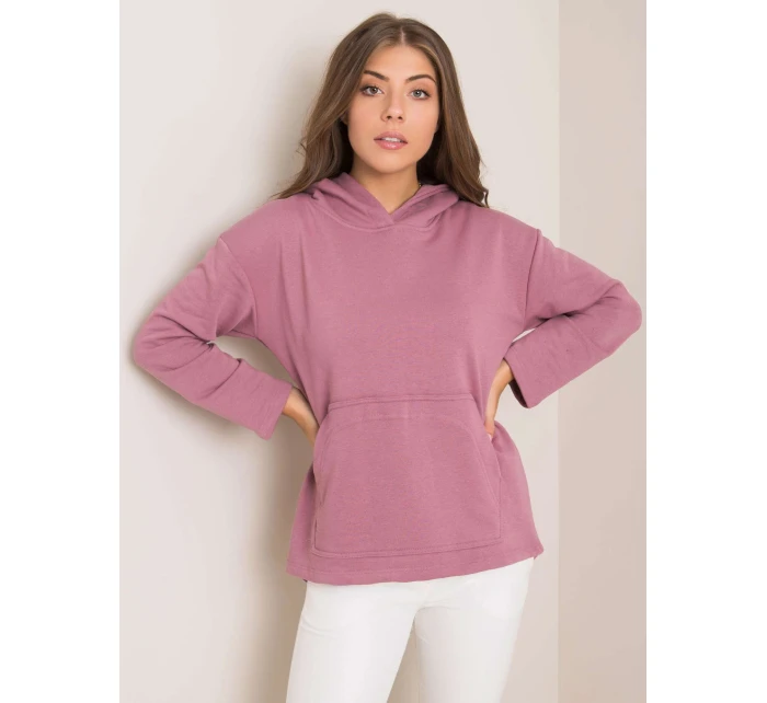 Mikina RV BL 5801.03X tmavo ružová