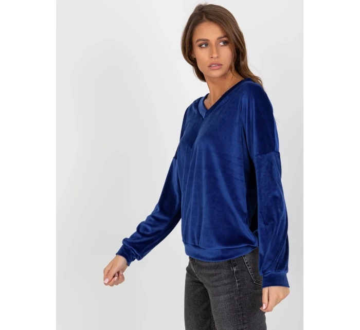 Mikina RV BL 8441.07P kobalt