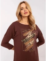 Dámska blúzka CLM BZ 0052.37 Brown - Calimera Dámska blúzka CLM BZ 0052.37 Brown - Calimera