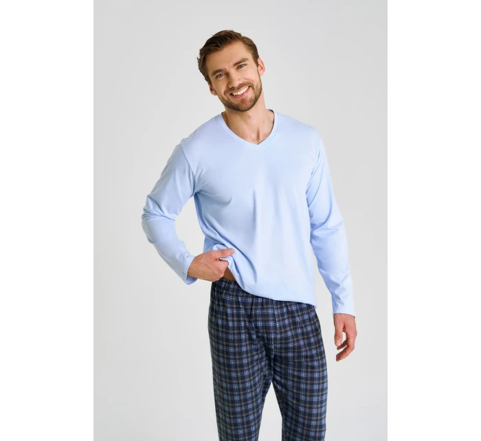 3475 PÁNSKE DLHÉ PYŽAMO MARK M-2XL 3475 PÁNSKE DLHÉ PYŽAMO MARK M-2XL