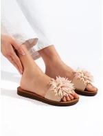 Krásne hnedé dámske ponožky bez päty Krásne hnedé dámske ponožky bez päty