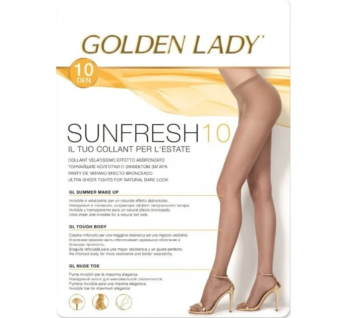 Pančuchy Golden Lady Sunfresh 10 den 2-5 Pančuchy Golden Lady Sunfresh 10 den 2-5