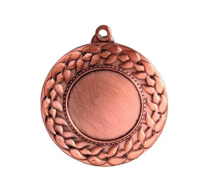 Bronzová medaila s priestorom pre emblém 25 mm - oceľová medaila