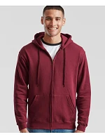 Fruit of the Loom Classic Hooded Sweat Jacket Mikina s kapucňou 16.2062 biela Fruit of the Loom Classic Hooded Sweat Jacket Mikina s kapucňou 16.2062 biela