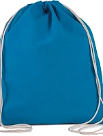 Kimood KI 0147 Športová taška z bio bavlny 19.0147 tropical blue