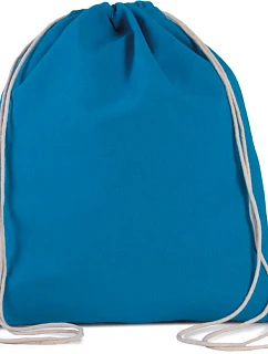Kimood KI 0147 Športová taška z bio bavlny 19.0147 tropical blue