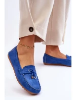 Klasické semišové mokasíny Modre Good Time Klasické semišové mokasíny Modre Good Time