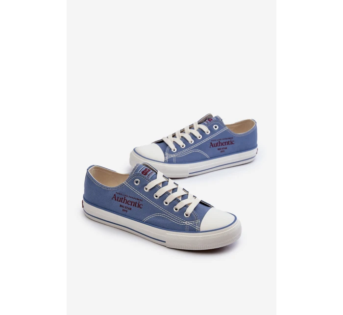 Trampki Męskie Big Star NN174060 Niebieskie