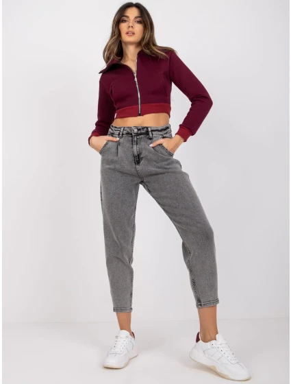 Džínsové nohavice MR SP 255.56P tmavo šedá