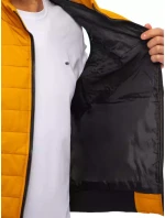 Pánská prošívaná tmavě žlutá vesta Dstreet model 21964326 - FashionStreet