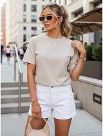 LISTRA dámske tričko béžové FashionStreet RY2542