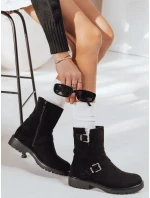 Dámske čierne topánky FashionStreet ZY1218