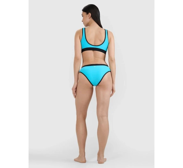 Dámske bikiny so stredne vysokým pásom 4F 4FWSS25UBKBF078-33S