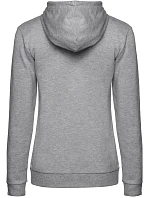 B&C #Hoodie /women Dámska mikina s kapucou 01.W04W heather grey B&C #Hoodie /women Dámska mikina s kapucou 01.W04W heather grey