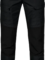 ProJob 2520 Waistpants Stretch (146–156) Pánske kontrastné strečové pracovné nohavice 64.520L čierne