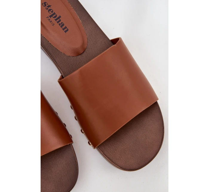 Dámské pantofle s přezkami Camel Terissa Dámské pantofle s přezkami Camel Terissa