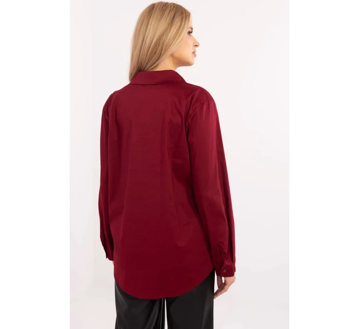 Košeľa s dlhým rukávom model 204380 Taliansko Moda