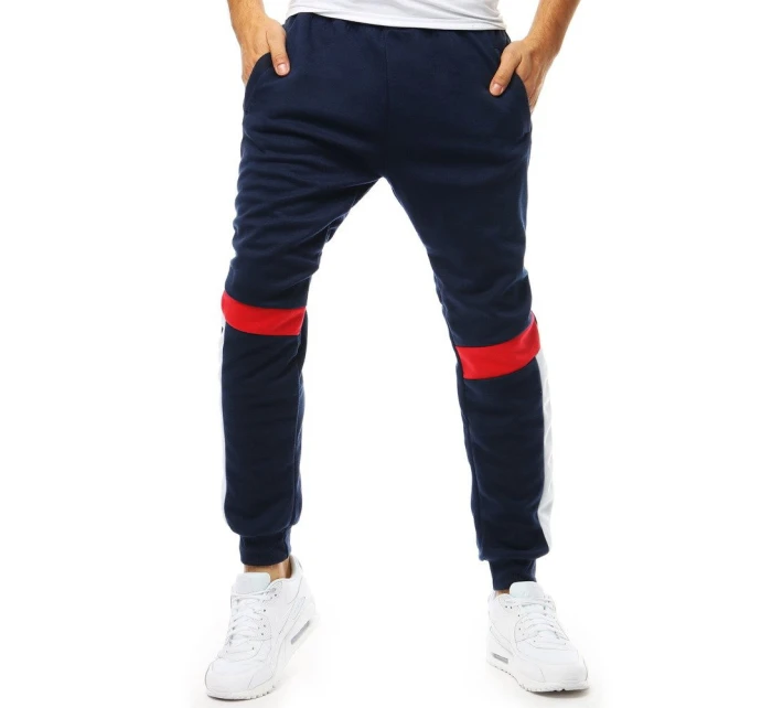 Pánske tmavomodré tepláky UX3544