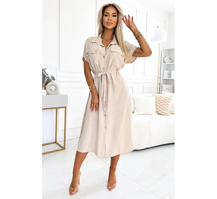 Dámské šaty model 21083429 - numoco basic Dámské šaty model 21083429 - numoco basic