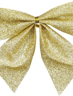 ZLATÁ DEKORATÍVNA KOKODÍLKA 10x12cm 6ks MICA