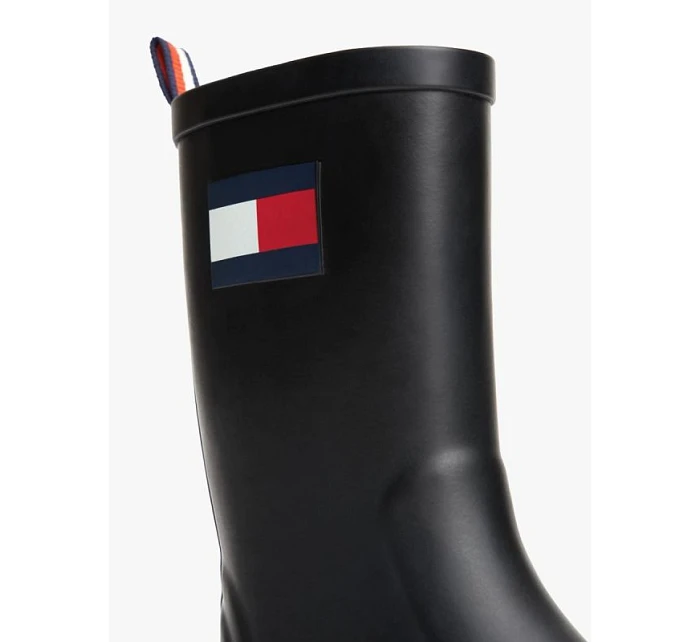 Tommy Hilfiger wellingtons FLAG RAIN BOOT T3XC-33923-0047999 BLACK