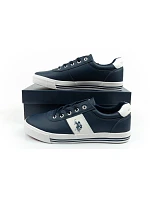 U.S. Polo model 22115781 boty tenisky pánské módní tmavě modré pohodlné