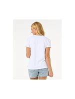 Tričko RIP CURL Crystal Standard Tee, biele Tričko RIP CURL Crystal Standard Tee, biele