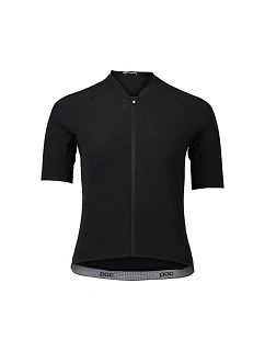 Dámske cyklistické tričko POC W's Raceday Jersey, čierne