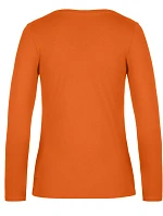 B&C #E190 LSL /women Dámské tričko z těžké bavlny s dl. rukávem model 22496347 urban orange B&C #E190 LSL /women Dámské tričko z těžké bavlny s dl. rukávem model 22496347 urban orange