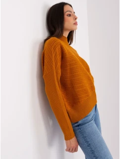 Sweter AT SW model 18904839 jasny brązowy - FPrice