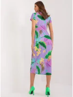 Sukienka DHJ SK  fioletowy model 20095052 - FPrice