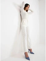 Spodnie EM SP model 21175294 ecru - FPrice