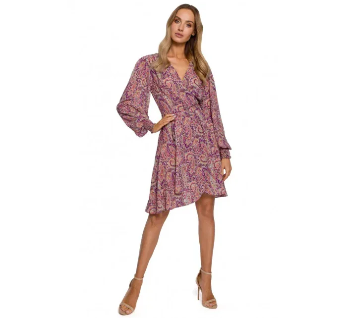 Zavinovací šaty model 17515264 - Moe